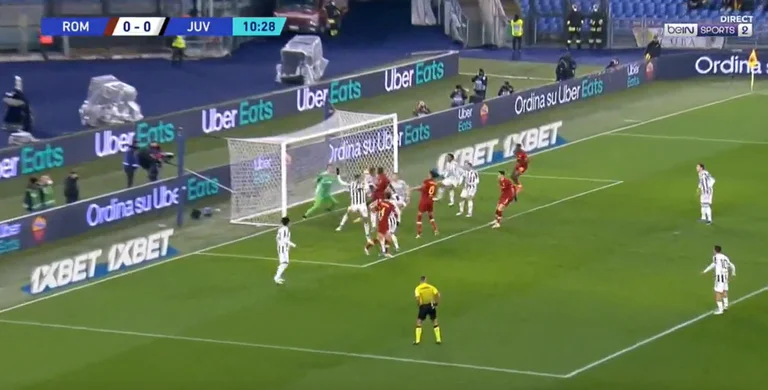 Rome-Juve, two quick goals: It marks the Chesselat's "teprica," Mr. Abraham equals the honourable Dbala