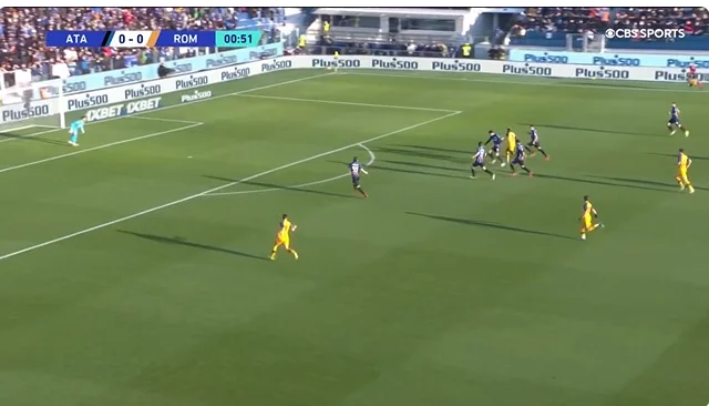 Abraham ist eine wahre Tochter: Schau dir an, wie du die Hälfte des Atalanta-Teams zerstören kannst, um zu bewerten