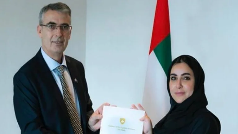 Jabir Hamiti, Kosovo's new ambassador to United Arab Emirates hands over credentials