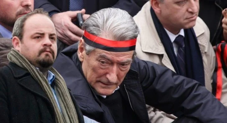 Sali Berisha Proteste gegen “Balkan Open”, in Frage stellen VV Boice Abazi