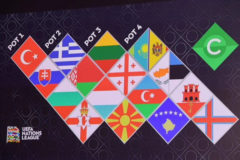 Complete C League Groups at the League Nations