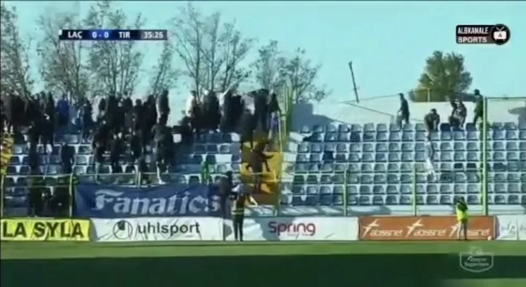 Karrige kokës, dhunë e papapranueshme në stadiumin shqiptar