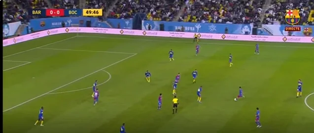 Goli që sapo ka shënuar Jutgla i Barcelonës kundër Boca Juniorsit, është thjesht ‘rrufe’