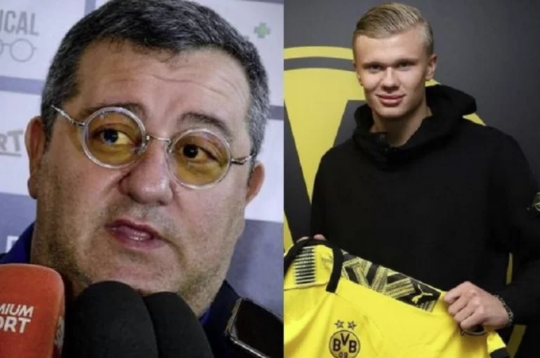 Raiola largon nga gara Manchester United, Haaland mund të transferohet në këto klube