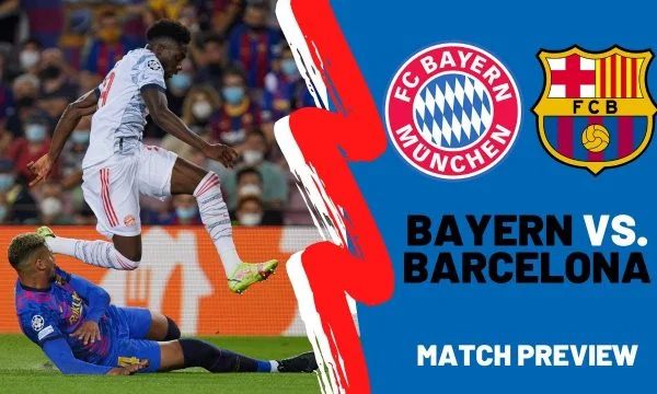 Principales formations de match publiées dans la Ligue des Champions, Bayern Barcelona