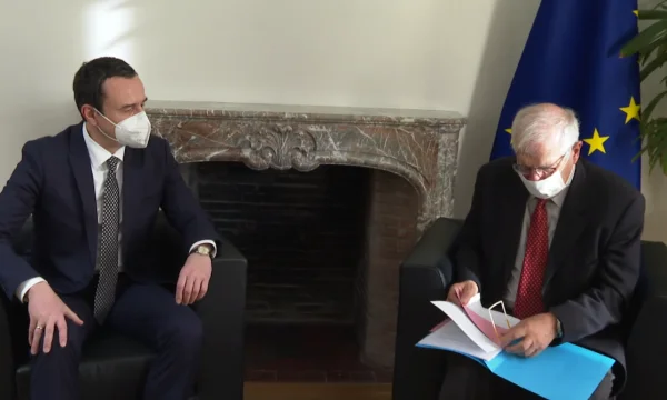 Kurti takon Borellin në Bruksel, nuk jepen ende detaje se çka kanë folur