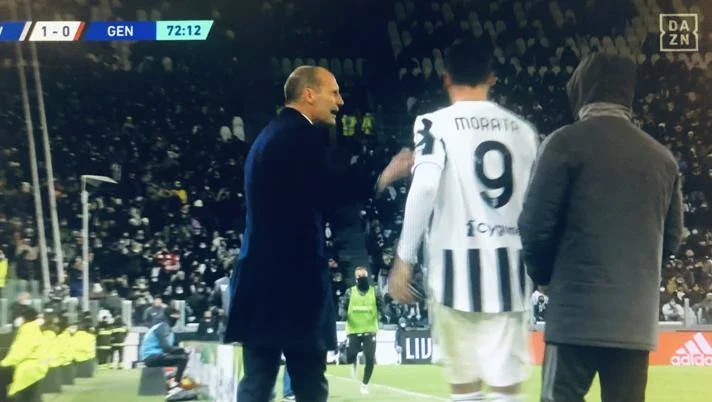 Allegri me frustrim Moratës: Bën mirë ta qepësh
