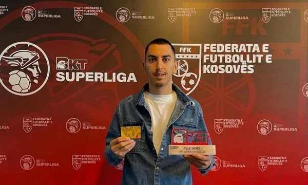 Leotrim Kryeziu, stella della settimana a BKT Superliga