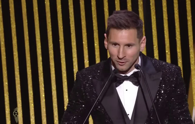 Klasse der Mess nach dem Sieg Golden Top: Ich denke, Robert Lewandowski sollte letztes Jahr gewinnen.