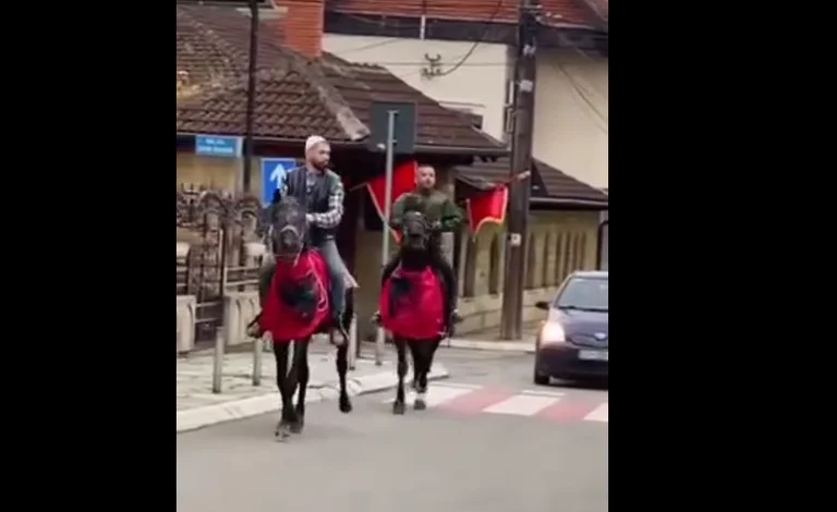 Isa Boletinı bei Ausreiten kommt am 28. November in Rahovec, die Bürger (Video) sind überrascht