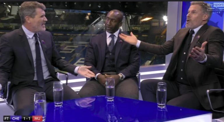 Die Fisten von Roy Keane und Jamie Carragher im Studio platzten fast, wie sie sich über Ronaldo behaupten.