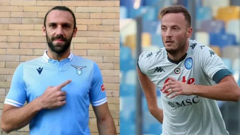 Naples, Lazio: Official formations published in action, Muriqi warms the bank
