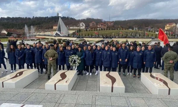 Kosovo National Visits Memorial complex “Adem Jashari”