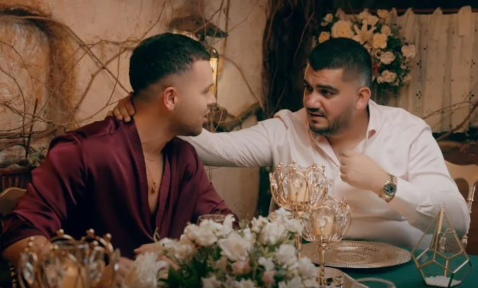 Ermal e Star portano la nuova canzone. Su un modello di clip, Vildane Zenelli