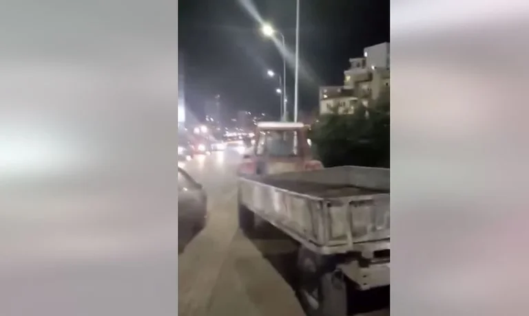 Caught throwing rubber trash in downtown Pristina, person shot and confronted by a citizen