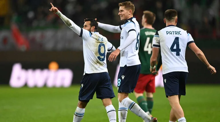 Il Lazio trionfa a Mosca, con questa nota Muriqi è stato lodato