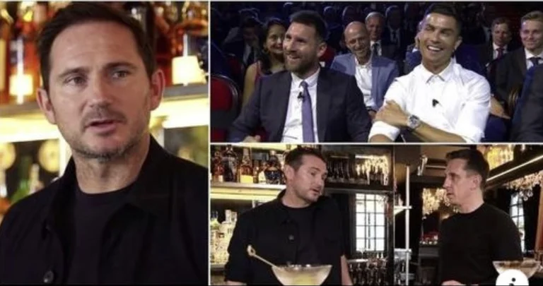 Frank Lamard admits he changed his mind about the Messy-Ronaldo debate in the fascinating statement.