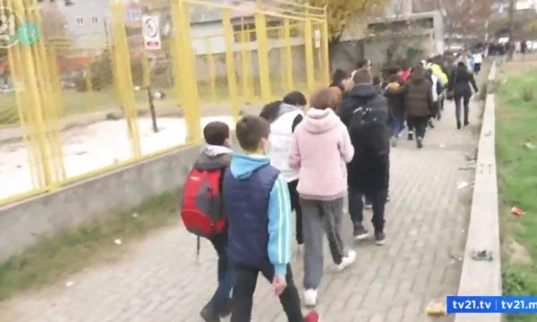 Studierende marschieren in Skopje: Wie man lernt, wann Freunde nicht unter uns sind