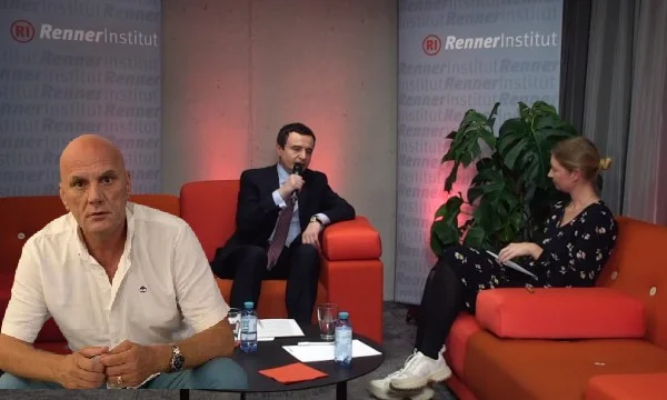 Kurt withdraws from the National Union in Austria, Geci comments to him: “Ah, what former power”