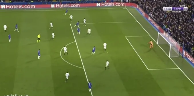 Chelsea is showing real power against Juven, two goals for three minutes to sink the bianconers