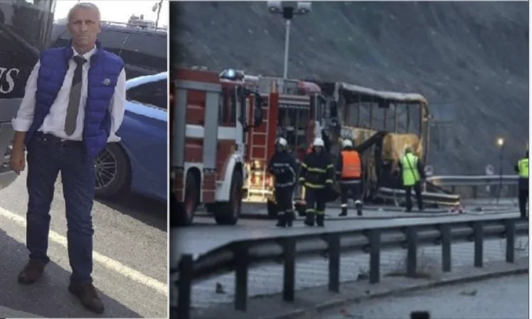 Das ist der Busfahrer, der in Bulgarien brannte.