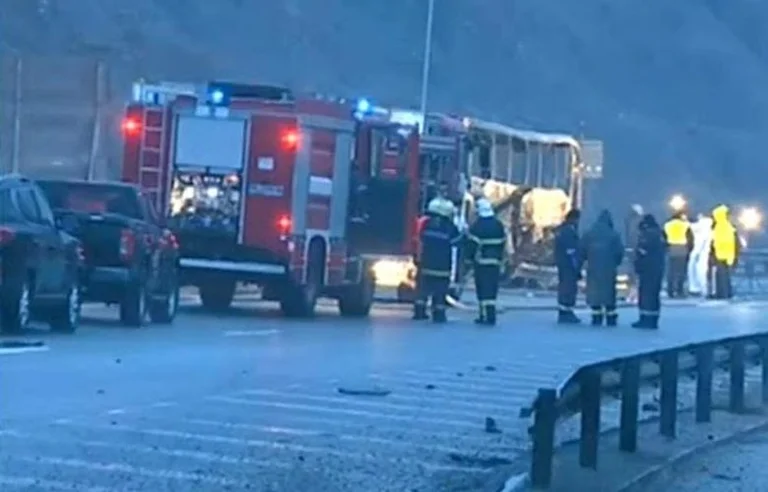Número de muertos a 46 de trágico accidente en Bulgaria