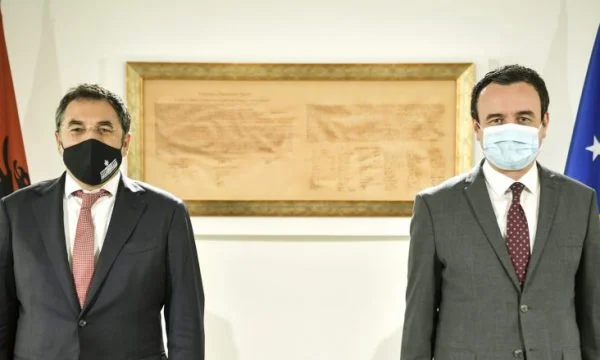 Kurti meets with Albanian Interior Minister, talks about agreements reached between two countries
