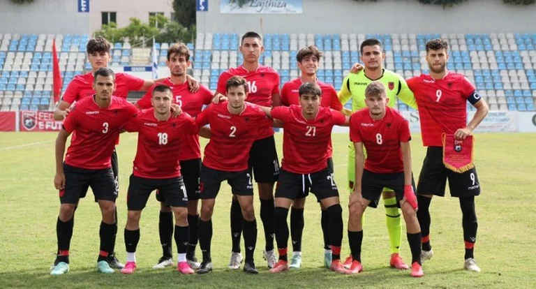 U19 L'Albanie termine le cycle de qualification avec la victoire sur le nord de la Macédoine