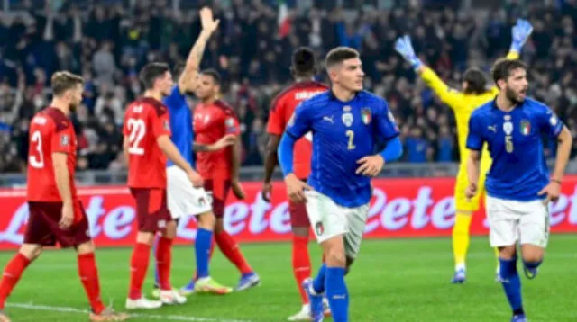 Italia e Svizzera lottano per la vittoria stasera