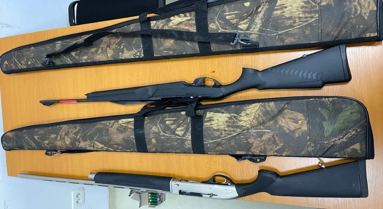 Policía Fronteriza Arrest Armas no autorizadas Posesión