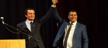 Bacshka con Albin Kurtin ¿Agim Bahtiri sabía que usamos Naim Frashire?