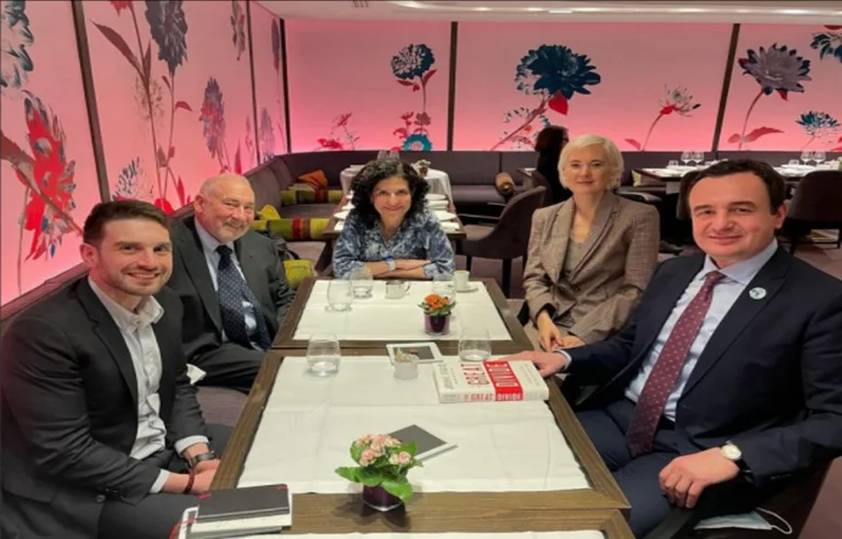 George Soros's son publishes photos of meeting with Prime Minister Albin Kurti