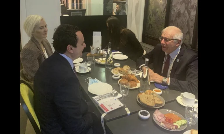Les prix du peuple ont augmenté : Albin Kurti laisse l'assiette vide à Paris, ne mange pas sur la table