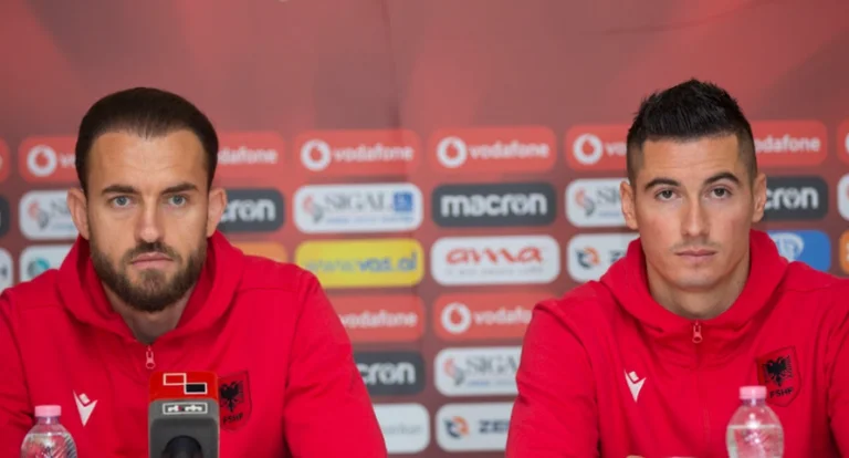 Chillesh et Roshi avant l'Angleterre: L'Albanie a grandi, jouant sans crainte dans “Wembley”