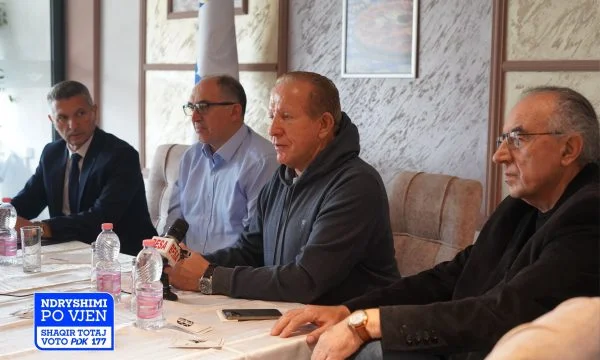 PDK: Shaqir Totaj assicura il supporto di Behgjet Pacolli a Prizren
