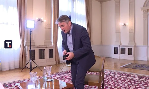 Serbian journalist denies genocide in Srebrenica, Komsic taken by interviews