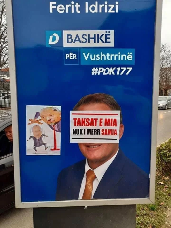 Das LDK in Vushtrri hat Idrizi PDK und Ferins Anschuldigungen gegen Präsident Xhafer Tahiri von der LDK-Branche flach verweigert