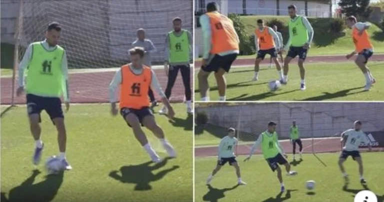 Die Bilder, in denen Busquetts im Training vermieden wird, sind einfach außergewöhnlich