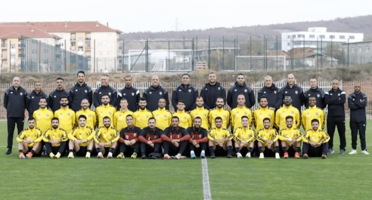 Jordan performed the last training at the stadium “Fadil Vokri” before the match
