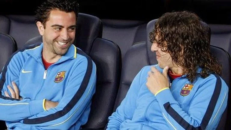 Xavi riceve anche il supporto di Puyol