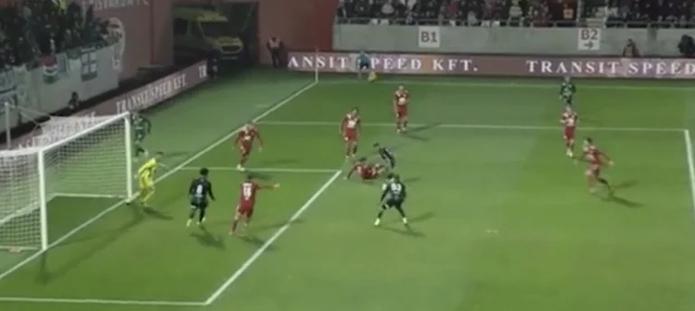 The absolutely unstoppable Uzuni in Hungary: Marks two brilliant goals in the Fencevaros win