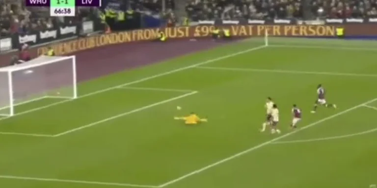 West Ham in un secondo vantaggio su Liverpool