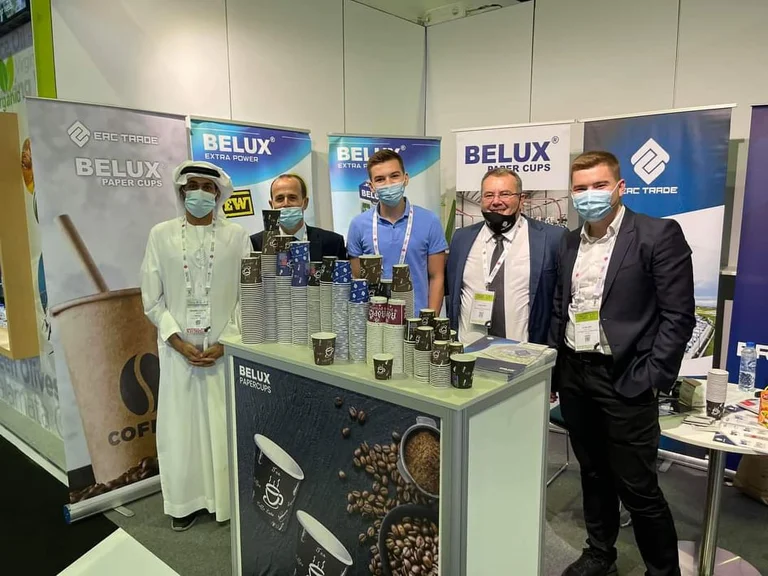 The largest company in Kosovo, ERC Trade & Belux Paper Cups, is being introduced at the Dubai fair