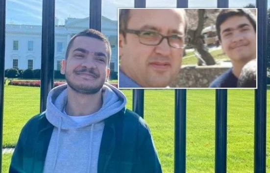 Avdullah Hoti pubblica una foto di suo figlio davanti alla Casa Bianca