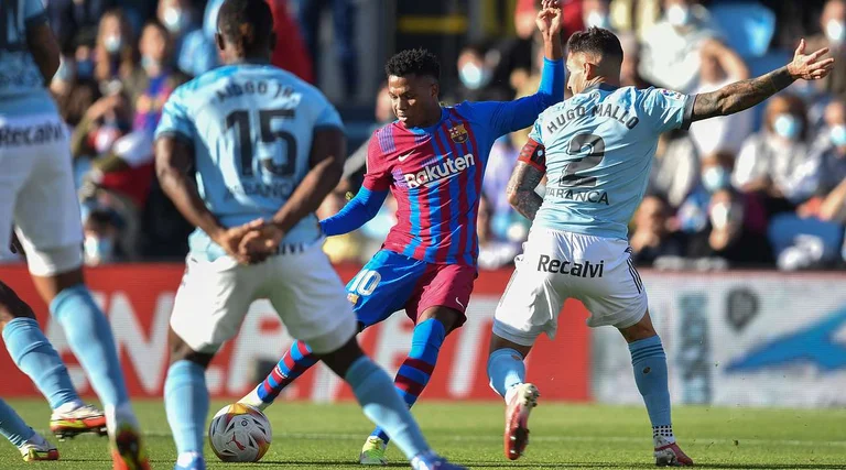Guai all'uomo che è un fan di Barcellona: Dal vantaggio di 3-0, finalmente uguale 3-3 a Celta Vigon