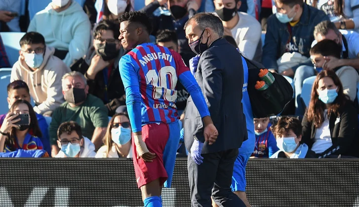 Terrible news for Barcelona: Ansu Fate Hurts Again