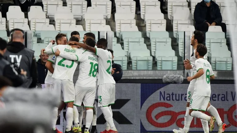 Juvenus torna a casa, Sassuolo lo sconfigge nello stadio Allianz
