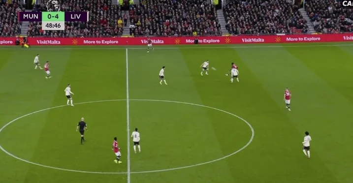 Oh Gott, das ist genug: Salah schließt Huttrick, Man Unitedi und Old Tuffford in die Abys