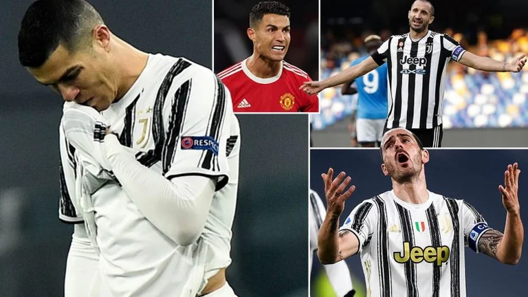 Ronaldos epische Antwort auf Bonucci und Chielli, die ihn kritisierte, nachdem Sie verlassen haben