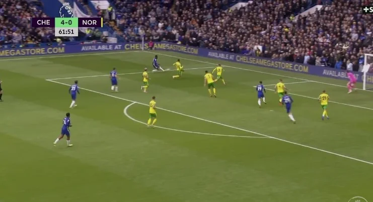 Wie kommt es keine Barmherzigkeit? Chelsea markiert auch das fünfte von armen Norwich